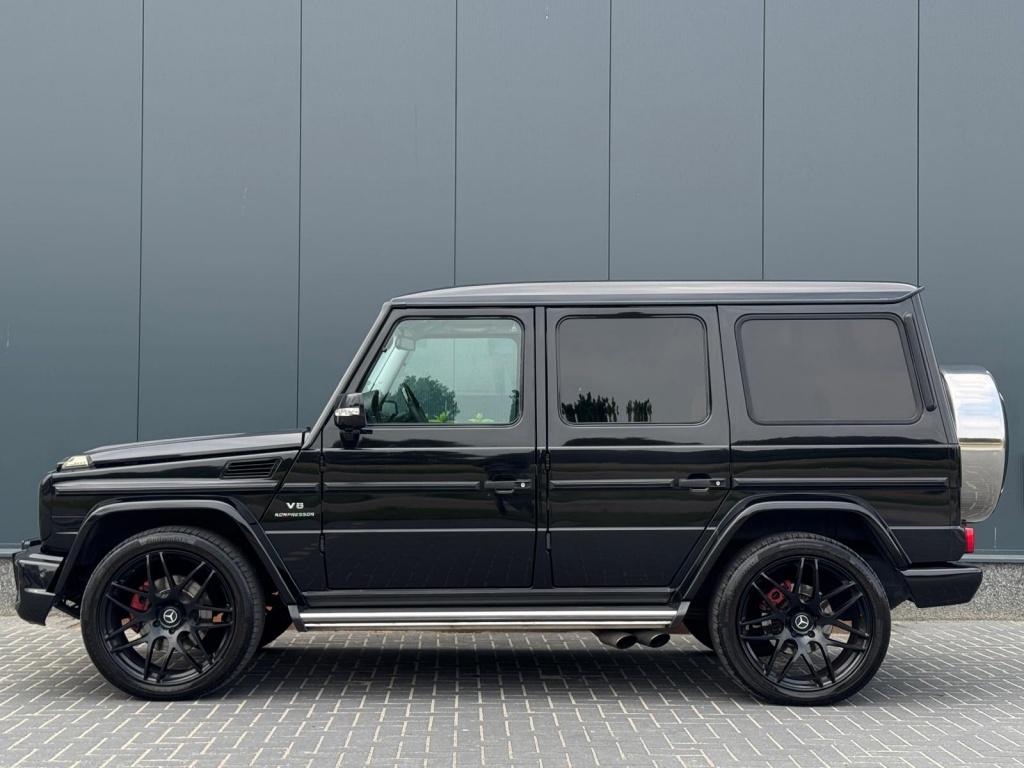 Mercedes-Benz G-Klasse AMG 55 K. St.Wagon 477pk FULL YOUNGTI, Automaat, Gebruikt, 8 cilinders, Zwart