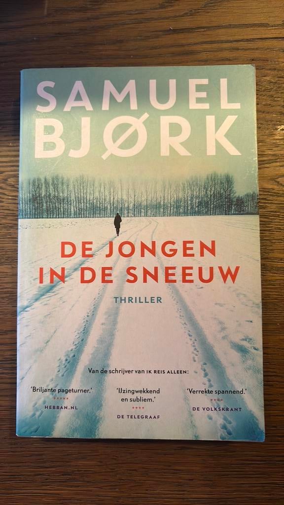 Samuel Bjork - De jongen in de sneeuw, Ophalen of Verzenden, Zo goed als nieuw, Samuel Bjork