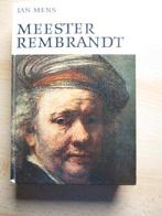 Jan Mens boek Meester Rembrandt 8e druk, Ophalen of Verzenden, Gelezen