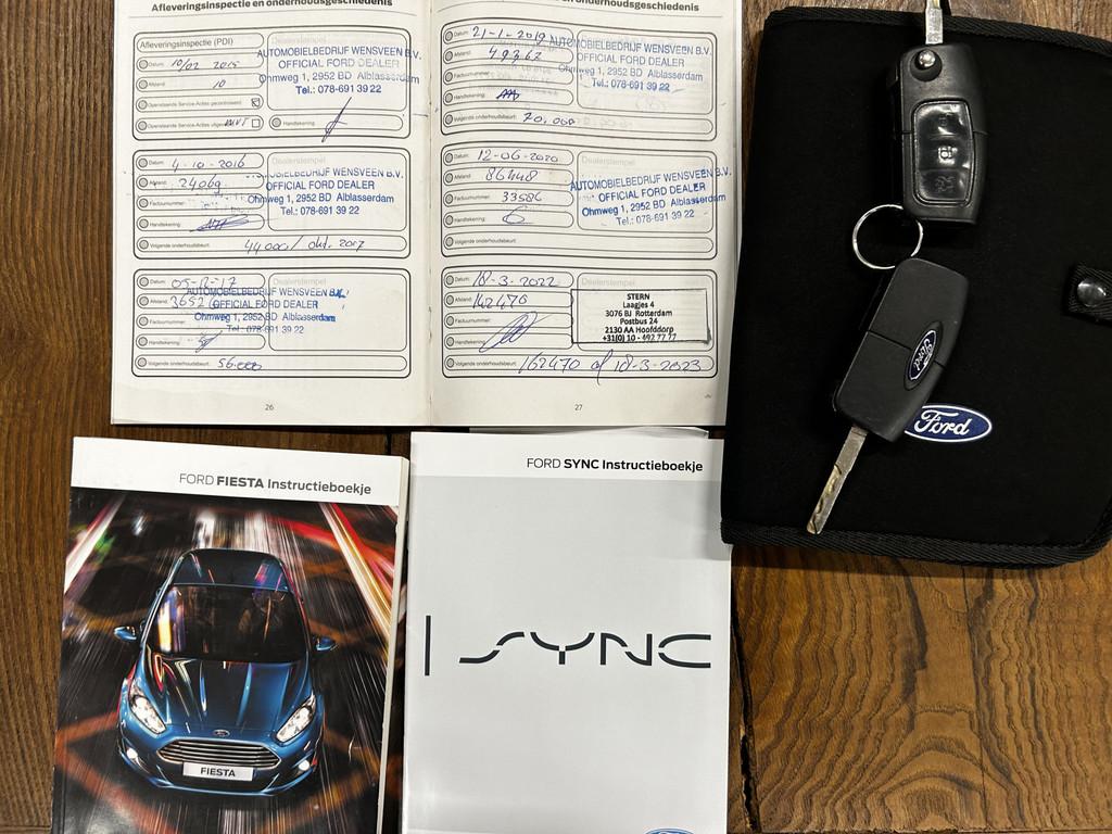 Ford Fiesta 1.0 EcoBoost Titanium | Cruise control | Climate, Voorwielaandrijving, Euro 5, Zwart, Met garantie (alle)