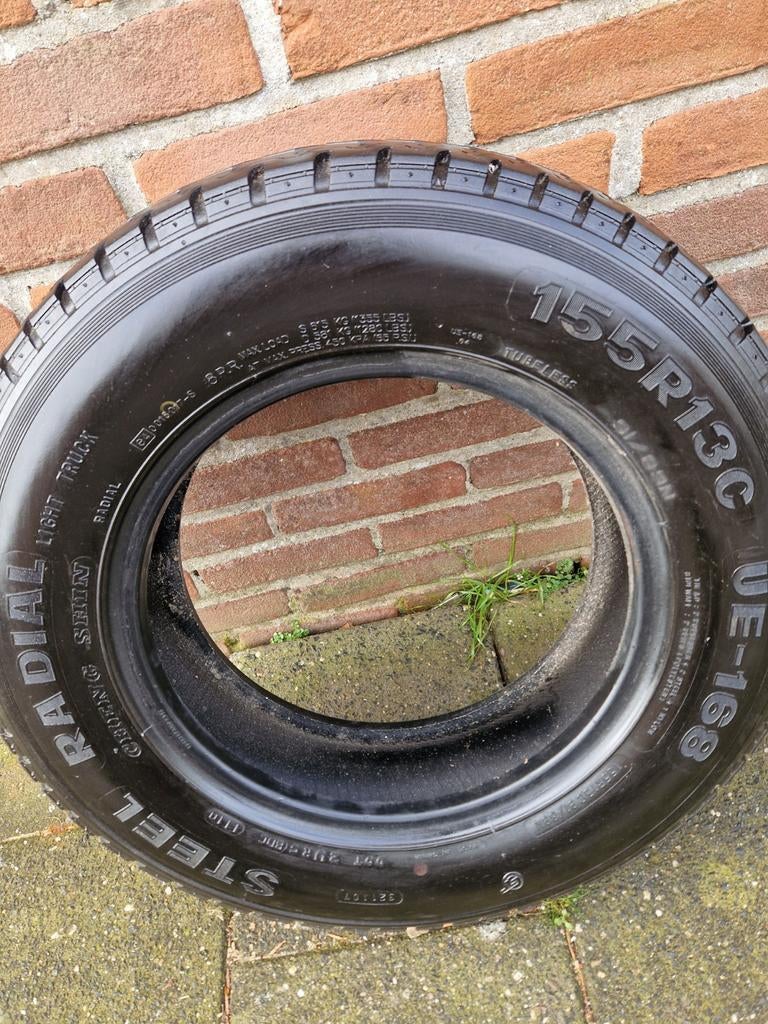 Reserveband 155 80 R13 C / 155R13C, Ophalen