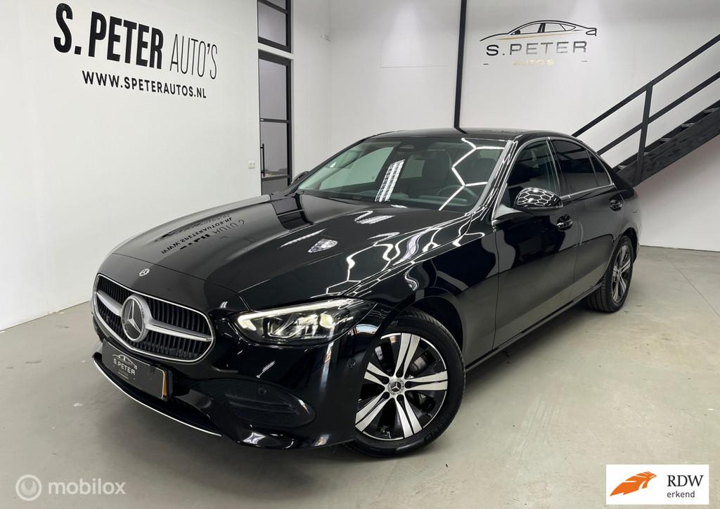 Mercedes C-klasse 300 e Luxury Line, Auto's, Mercedes-Benz, Automaat, Achterwielaandrijving, 4 cilinders, Leder en Stof