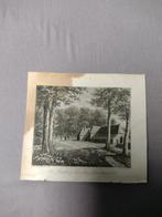 18 A Doorwerth de Herberg Litho 1846 zeer Zeldzaam, Antiek en Kunst, Ophalen of Verzenden