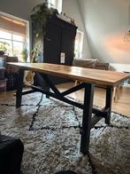 Ikea Skogsta eettafel 160x81x74 cm - kleine gebruikssporen, Ophalen, Gebruikt, 50 tot 100 cm, Vijf personen of meer