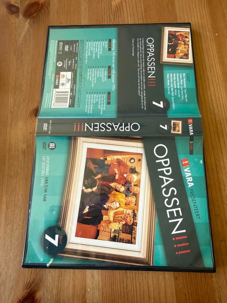Oppassen complete seizoen 7 box dvd origineel 3 disc, Verzenden, Gebruikt, Boxset
