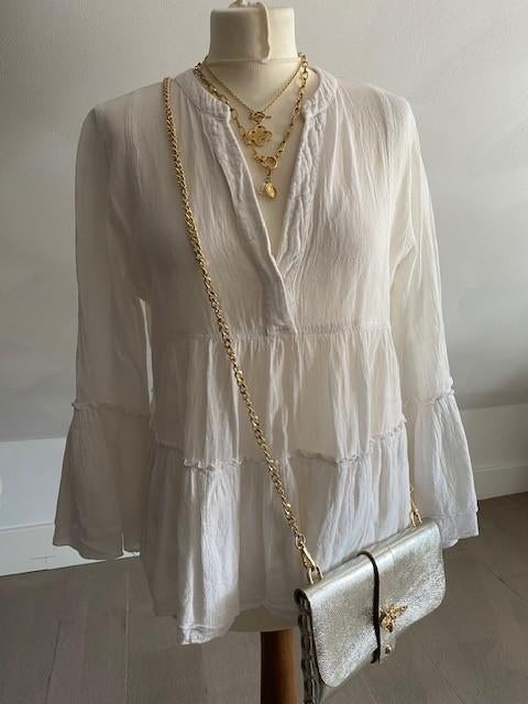Devotion Twins tuniek blouse wit, Wit, Ophalen of Verzenden, Zo goed als nieuw, Devotion Twins