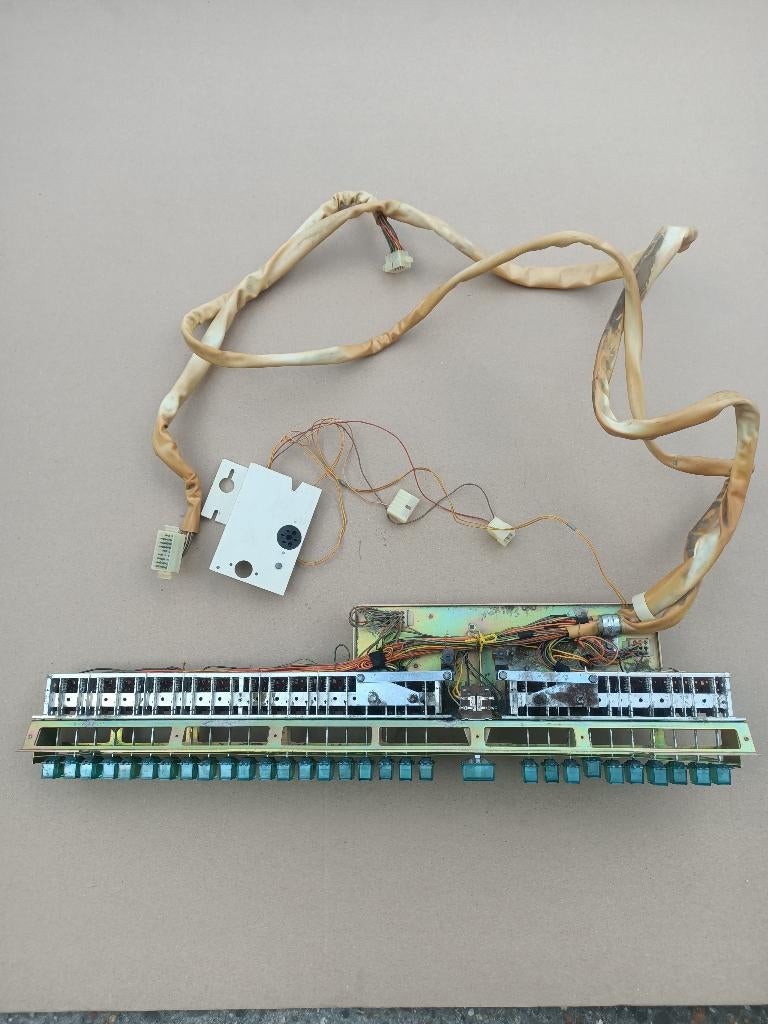 Toetsenbord Wurlitzer 3800 Americana (1973) jukebox, Verzamelen, Automaten | Jukeboxen, Verzenden, Gebruikt, 1950 tot 1960, Seeburg