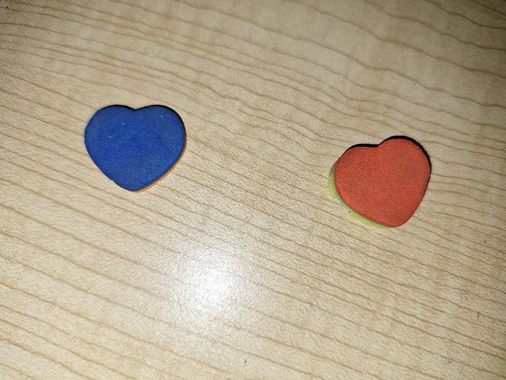 2 hartjes, Ophalen of Verzenden, Nieuw