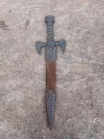 Viking zwaard dolk mes messing Excalibur in beschermhoes, Ophalen of Verzenden, Excalibur, Viking, Dolk