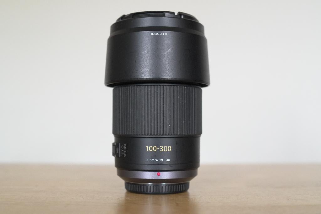 Panasonic Lumix G Vario 100-300mm f/4-5.6, Ophalen, Gebruikt, Telelens, Zoom