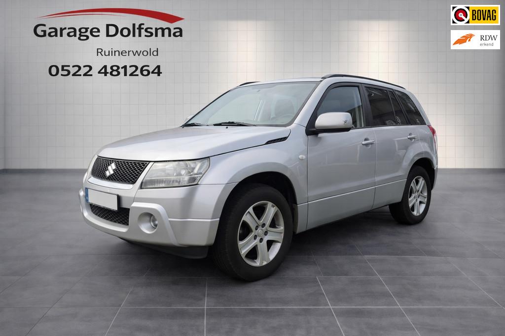 Suzuki Grand Vitara 2.0-16V JLX-Trekhaak-PDC-, Automaat, Stof, Zwart, 4 cilinders