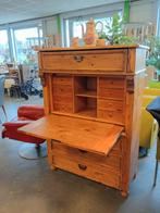 Antieke Secretaire, Bureaukast, Schrijfkast, kast, Antiek en Kunst, Antiek | Meubels | Kasten, Ophalen