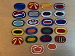 (post)WW2 US, embleem, stof, Airborne, oval en meer, Verzamelen, Ophalen of Verzenden, Landmacht, Amerika, Embleem of Badge