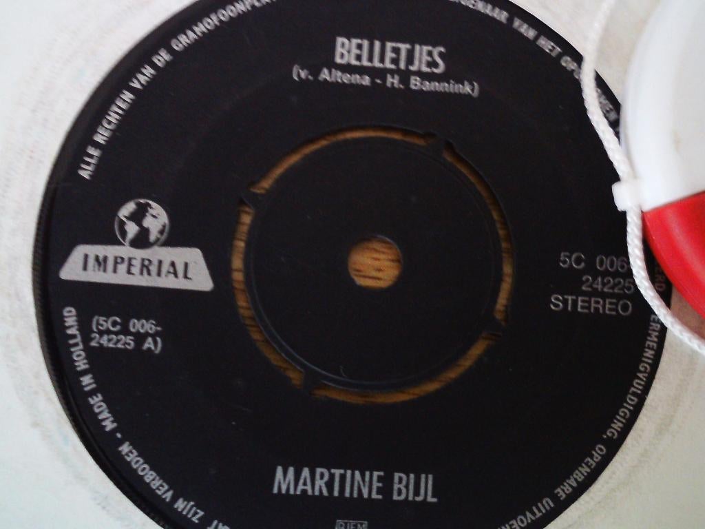 martine bijl - belletjes 21mrt, 7 inch, Single, Ophalen of Verzenden, Zo goed als nieuw