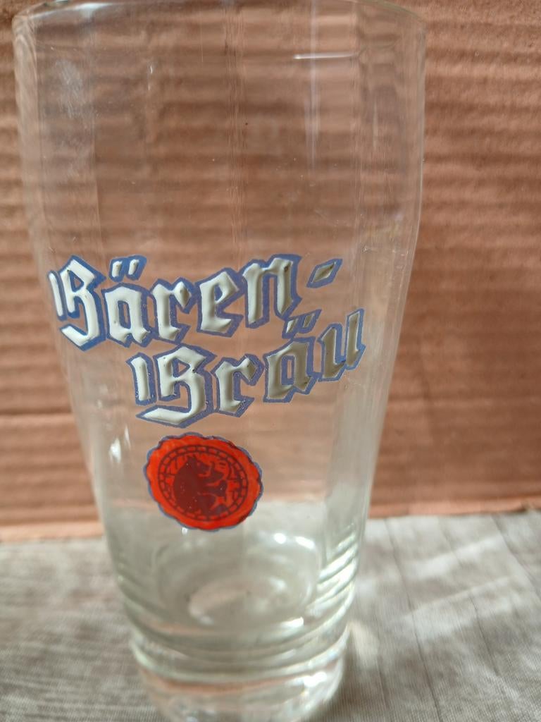 Bierglazen geemailleerd, Ophalen of Verzenden, Zo goed als nieuw, Glas of Glazen, Overige merken