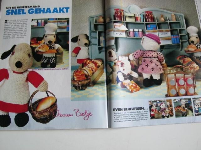 Haakpatroon  Hondjes  nr 9597, Verzenden, Nieuw, Haken, Patroon of Boek