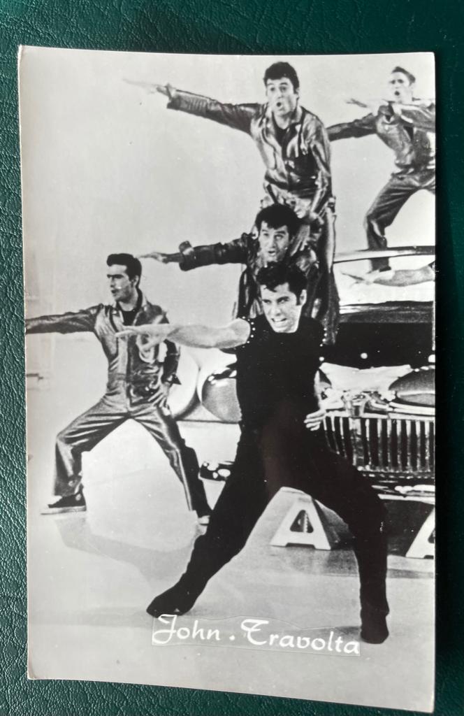 ansichtkaart / kaart van John Travolta / Grease., Verzamelen, Verzenden, 1960 tot 1980, Sterren en Beroemdheden