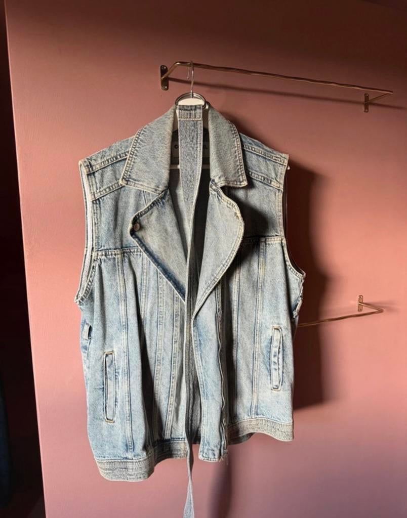 Denim gilet Colorful Rebel maat XS, Ophalen of Verzenden, Gedragen, Maat 34 (XS) of kleiner, Blauw