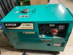 Diesel Generator Kipor 6500, Doe-het-zelf en Verbouw, Aggregaten, Ophalen, Gebruikt, Dieselolie, Geluidgedempt