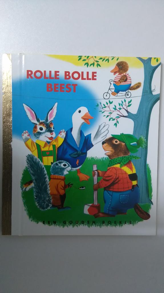 Gouden boekje Rolle Bolle Beest kinderboek boek, Ophalen of Verzenden, Gelezen, Fictie algemeen, Gouden boekje
