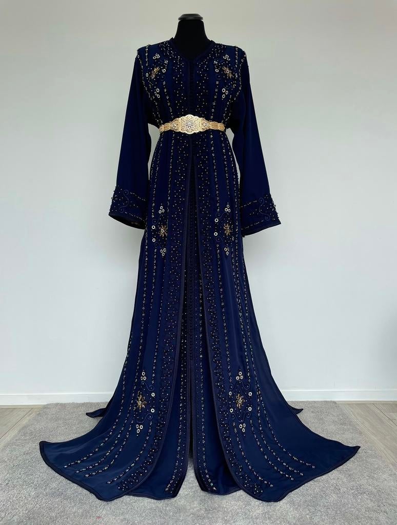 Takchita te koop mt L, Maat 38/40 (M), Overige typen, Blauw, Ophalen of Verzenden