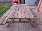 Gratis ophalen picknick tafel, Ophalen, Gebruikt, Rechthoekig, Hout