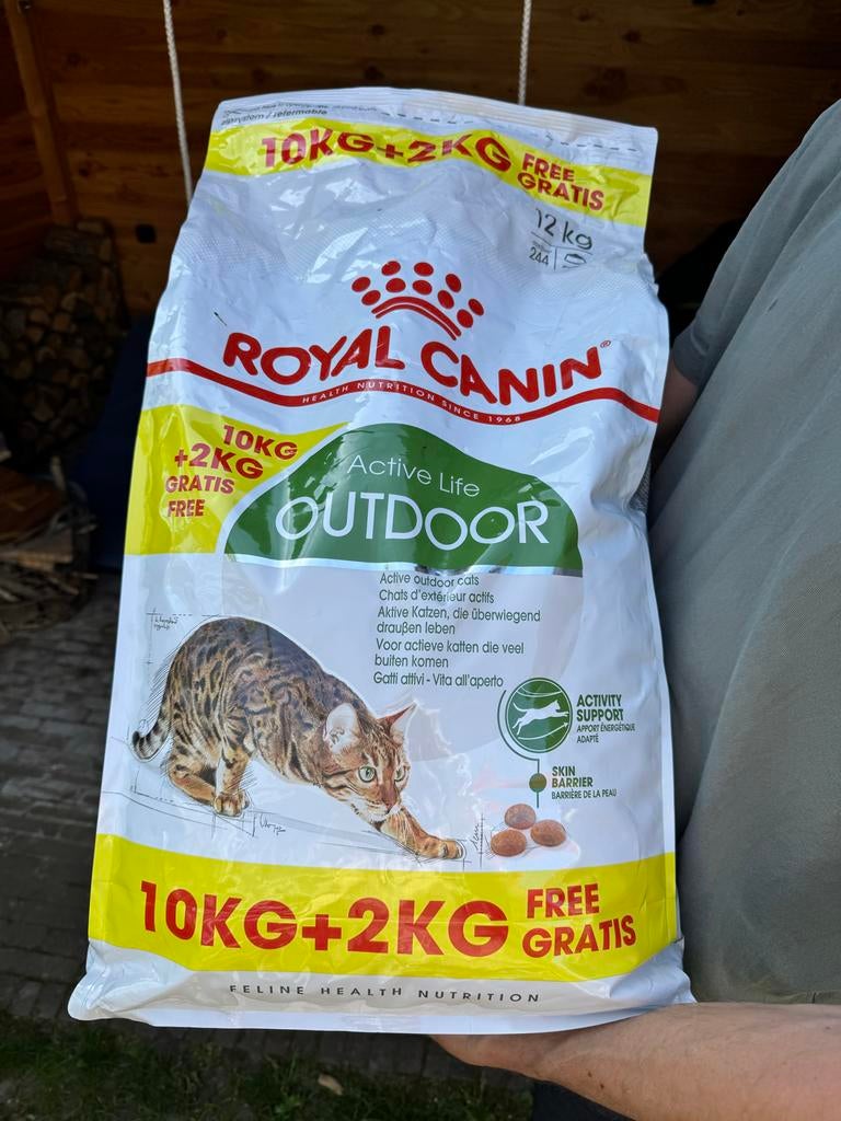 Royal canin outdoor cat 10+2kg., Dieren en Toebehoren, Dierenvoeding, Ophalen