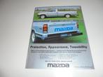 leaflet Mazda B series step bumper accessoire, Boeken, Auto's | Folders en Tijdschriften, Ophalen of Verzenden, Gelezen, Mazda