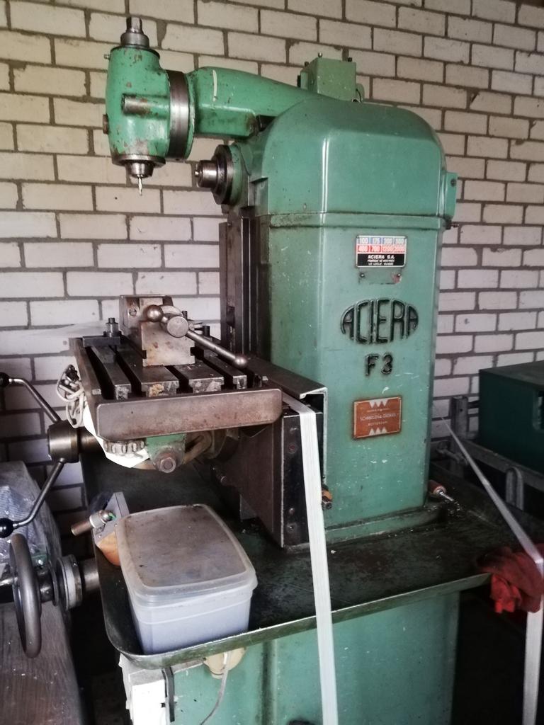 Freesbank Aciera F3, Ophalen, Gebruikt, Elektrisch, Overige soorten
