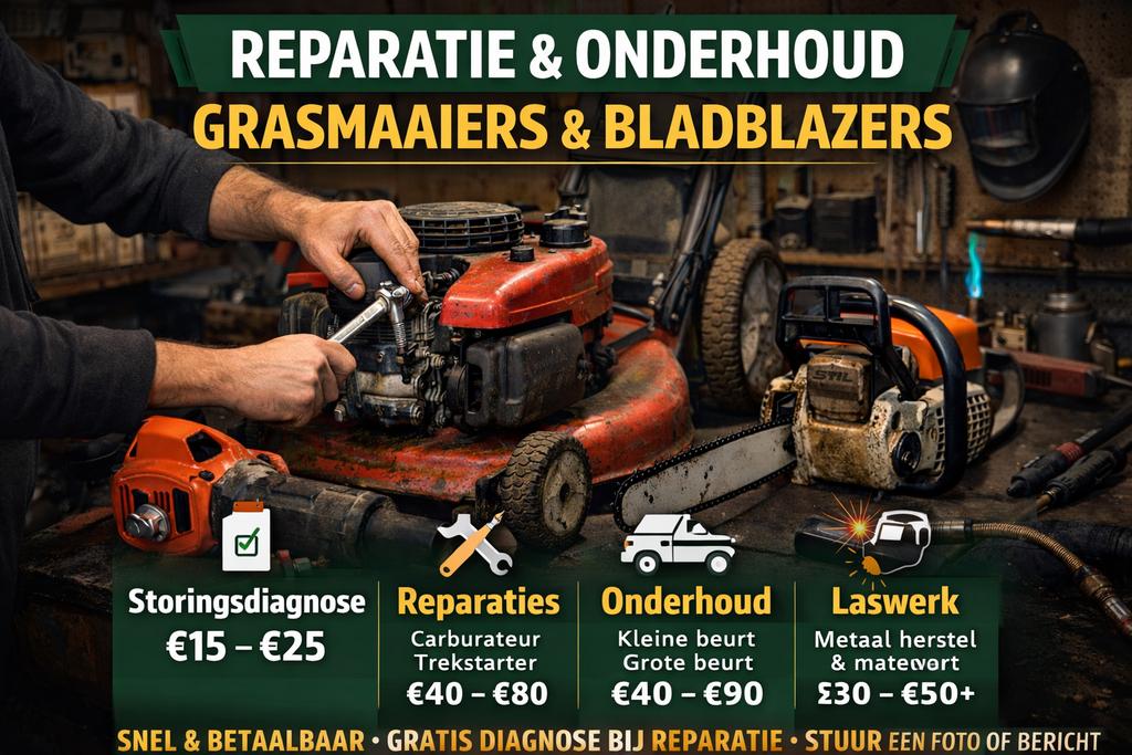 Reparatie & onderhoud aangeboden, Ophalen of Verzenden, Gebruikt