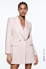 Dames Zara blazer jas double breasted roze XS vest colbert, Zara, Nieuw, Ophalen of Verzenden, Roze