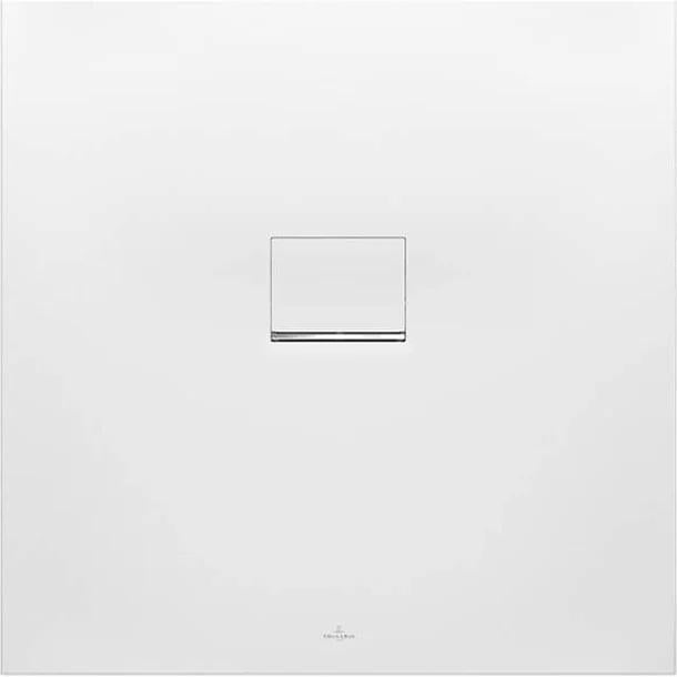 Villeroy & Boch Squaro Infinity stone white douche (100x100), Ophalen, 75 cm of meer, Overige typen, Nieuw
