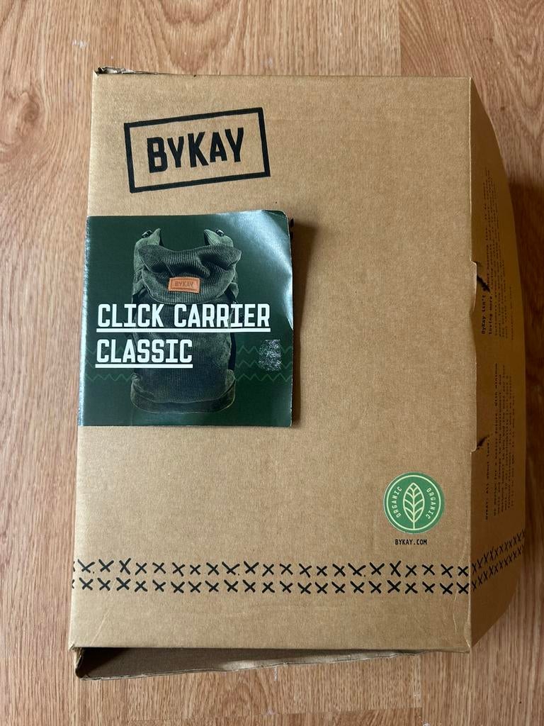 Draagzak by Kay Click Carrier Classic, Kinderen en Baby's, Babydragers en Draagdoeken, Overige merken, Buik of Rug, Ophalen of Verzenden