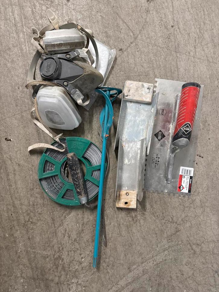 Diverse Bouw Gereedschappen - Tegelzetter Set, Doe-het-zelf en Verbouw, Tegels, Gebruikt, Overige typen, Overige materialen, 20 tot 40 cm