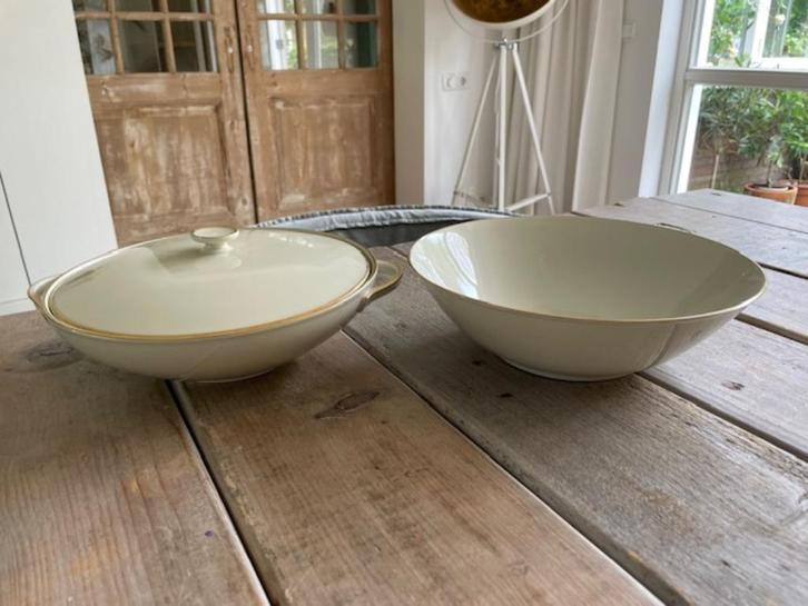 2 vintage dekschalen / schalen. H&G  heinrich selb bavaria, Antiek en Kunst, Antiek | Servies los, Ophalen