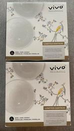 Vivo uitzet limited edition kommen (2x setje) 4 kommen, Ophalen of Verzenden, Nieuw, Overige stijlen, Kom(men)