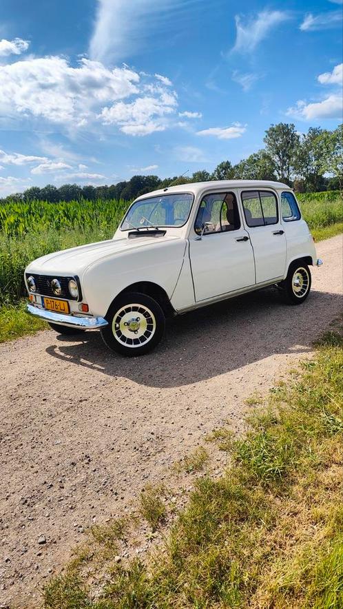 Renault 4 (tl)1986 Wit, Auto's, Renault, Particulier, Benzine, Hatchback, Geïmporteerd, Wit, Ophalen