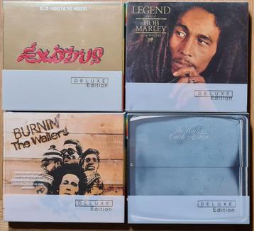 BOB MARLEY - Verzameling van 4 Deluxe sets (4 x 2 CDs)