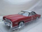 Cadillac Eldorado Convertible 1976 rood  1:18 MCG, Hobby en Vrije tijd, Modelauto's | 1:18, Ophalen of Verzenden, Nieuw, Auto