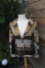 Vest oker/ bruin/ grijs Lulu-H mt M Winter Vaste prijs AANBI, Kleding | Dames, Maat 38/40 (M), Bruin, Ophalen of Verzenden, Zo goed als nieuw