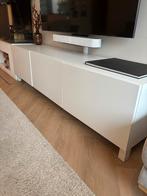 IKEA TV Meubel - Besta wit, Huis en Inrichting, Kasten | Televisiemeubels, Ophalen, Kunststof, 150 tot 200 cm, Zo goed als nieuw