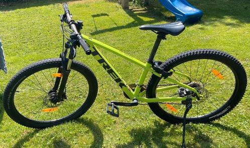 TE KOOP: Gele TREK Marlin 5 jongensfiets MTB 13,5 inch, Fietsen en Brommers, Fietsen | Mountainbikes en ATB, Zo goed als nieuw