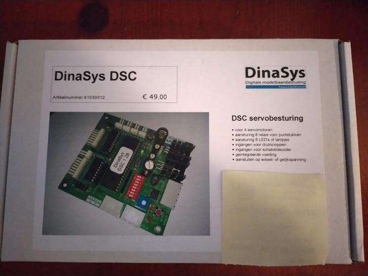 Digitale DinaSys DSC servobesturing., Hobby en Vrije tijd, Modeltreinen | H0, Nieuw, Gelijkstroom of Wisselstroom, Overige merken