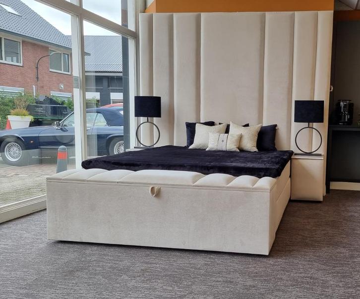 Direct ophalen | Maatwerk | Luxury Boxspring Bed | Utrecht, Huis en Inrichting, Slaapkamer | Boxsprings, Nieuw, 180 cm, 200 cm