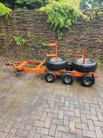 Fruitkar / transport kar, as / wielnaaf, Ophalen, Gebruikt