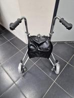 Delta Drie-wiel Drukrem rollator, Diversen, Rollators, Ophalen of Verzenden, Opvouwbaar, Gebruikt