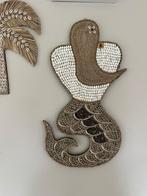 Nieuw schelpen zeemeermin, Huis en Inrichting, Woonaccessoires | Wanddecoraties, Ophalen of Verzenden, Nieuw