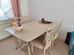 Barok eettafel met 4 stoelen, Huis en Inrichting, Ophalen, Zo goed als nieuw