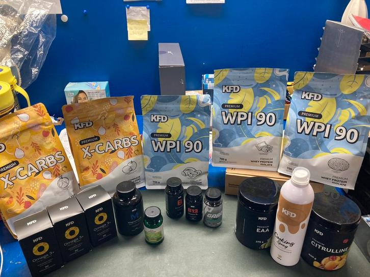 KFD Sport Supplementen Pakket, Sport en Fitness, Fitnessmaterialen, Nieuw, Overige typen, Armen, Ophalen of Verzenden