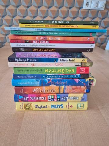 17 jeugdboeken, oa dagboek van een muts, blink boeken beschikbaar voor biedingen